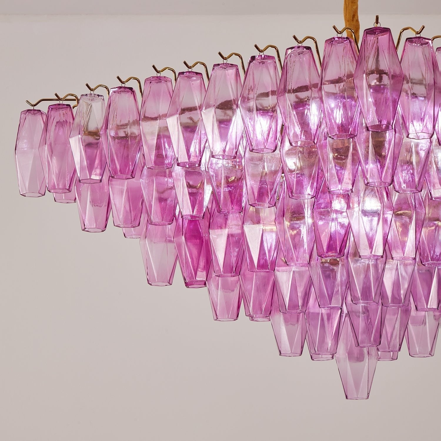 Murano Poliedri Prism Empire Chandelier