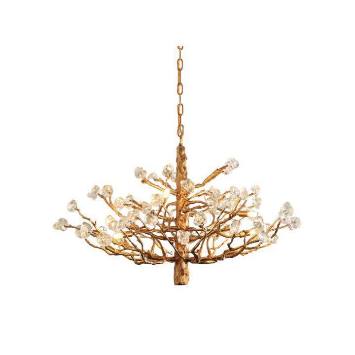 Noda Crystal Branch Chandelier by Bling Lighting Studio