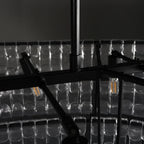 Luxury Amor Ghiaccio Glass Oval Chandelier 54"W/65"W product image