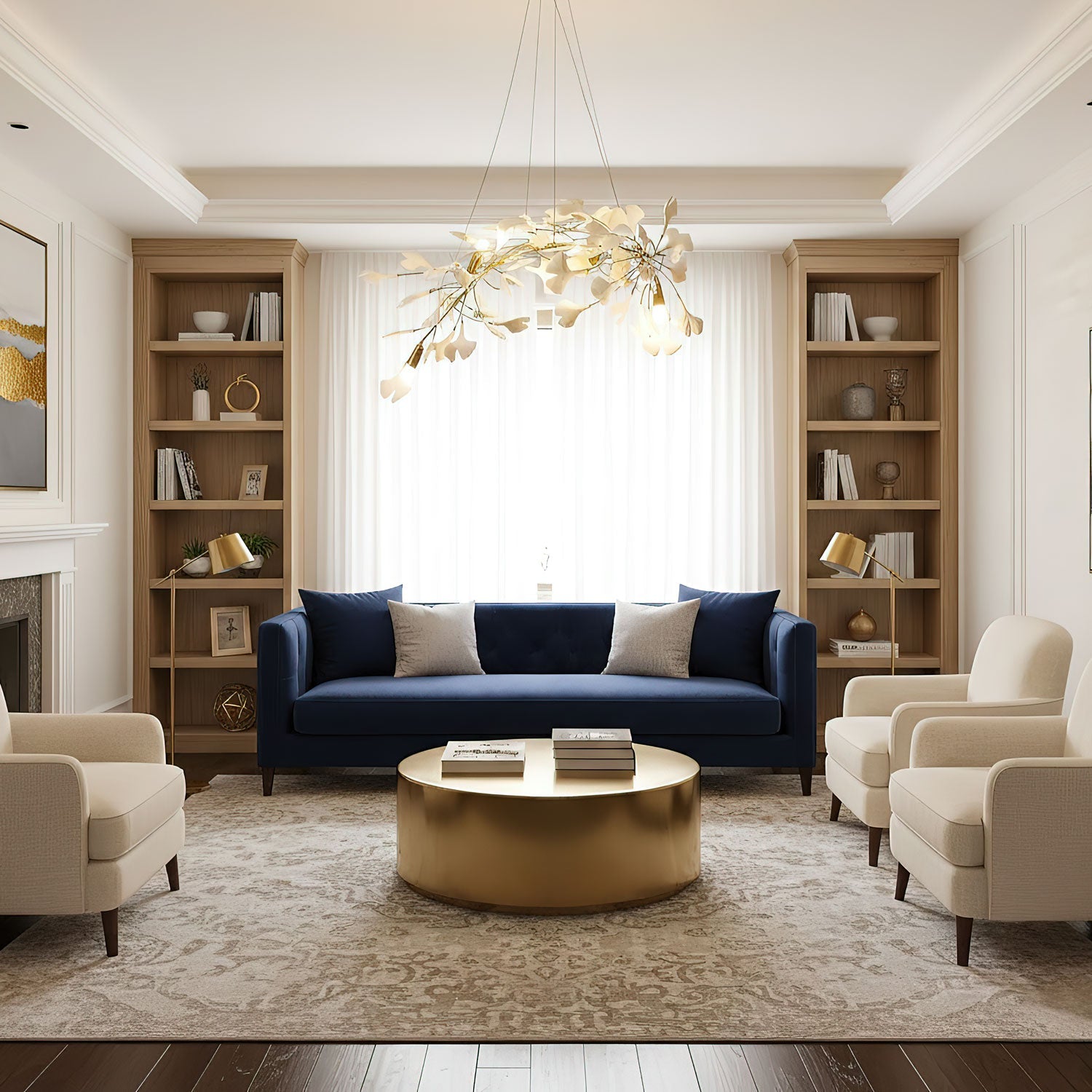 Gingko Chandelier A