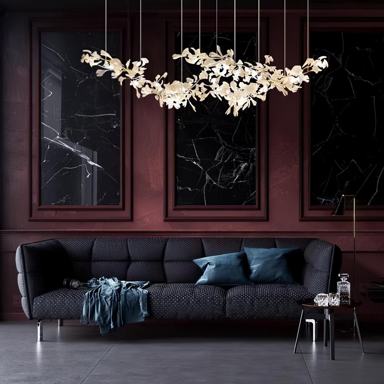 Two-Tier Botanical Chandelier product image