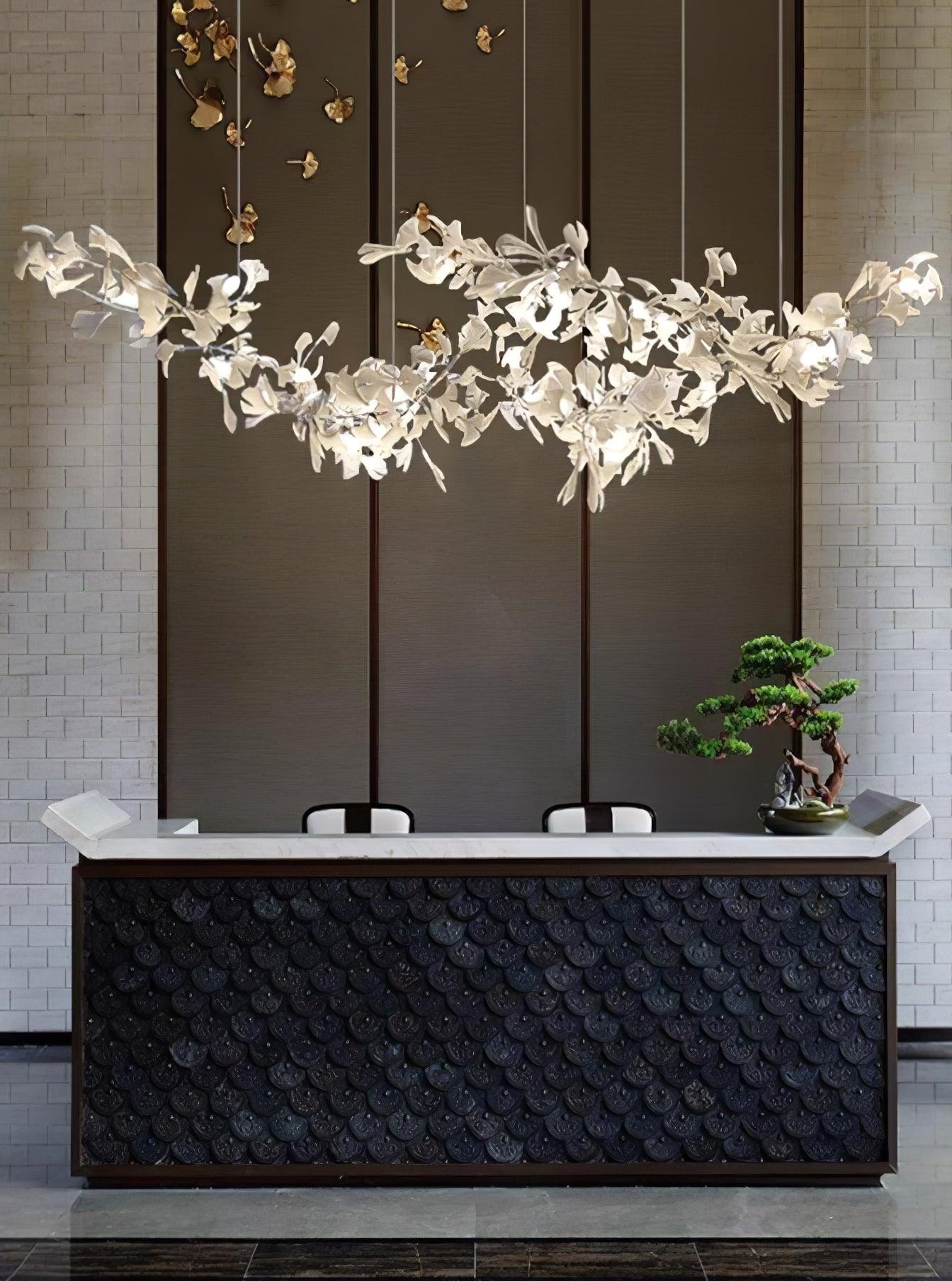 Two-Tier Botanical Chandelier product image