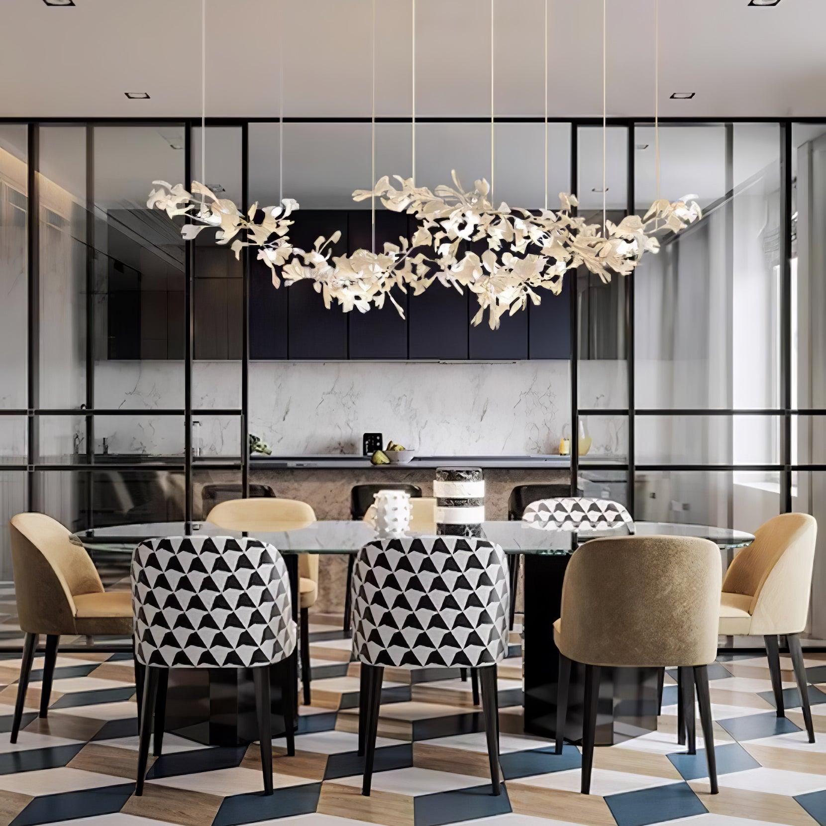 Two-Tier Botanical Chandelier product image