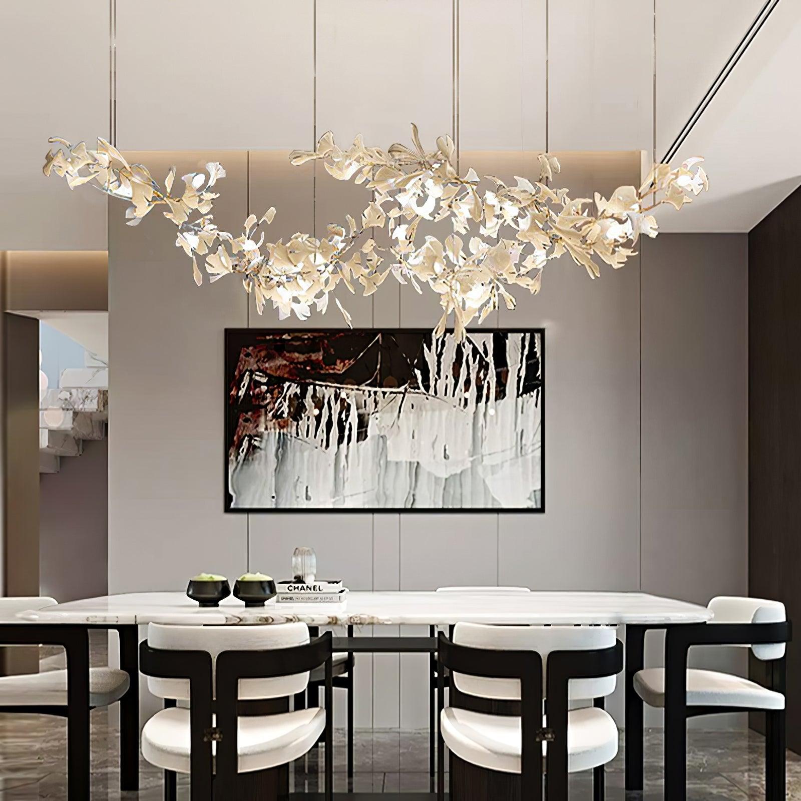 Two-Tier Botanical Chandelier product image