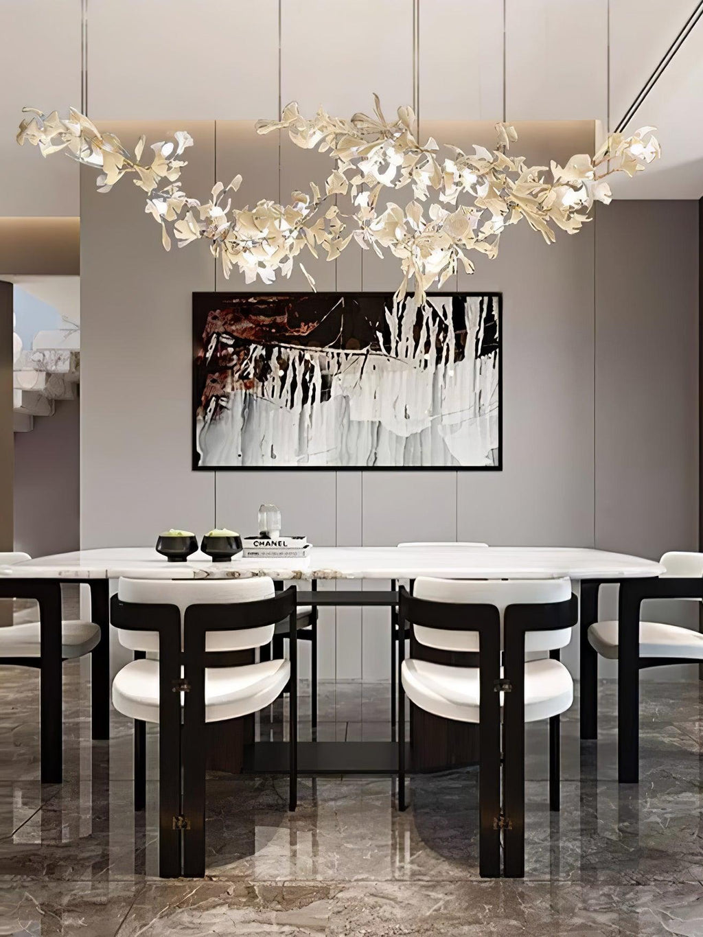 Two-Tier Botanical Chandelier product image