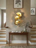 Ginkgo Leaf Branch Wall Lamp detail view