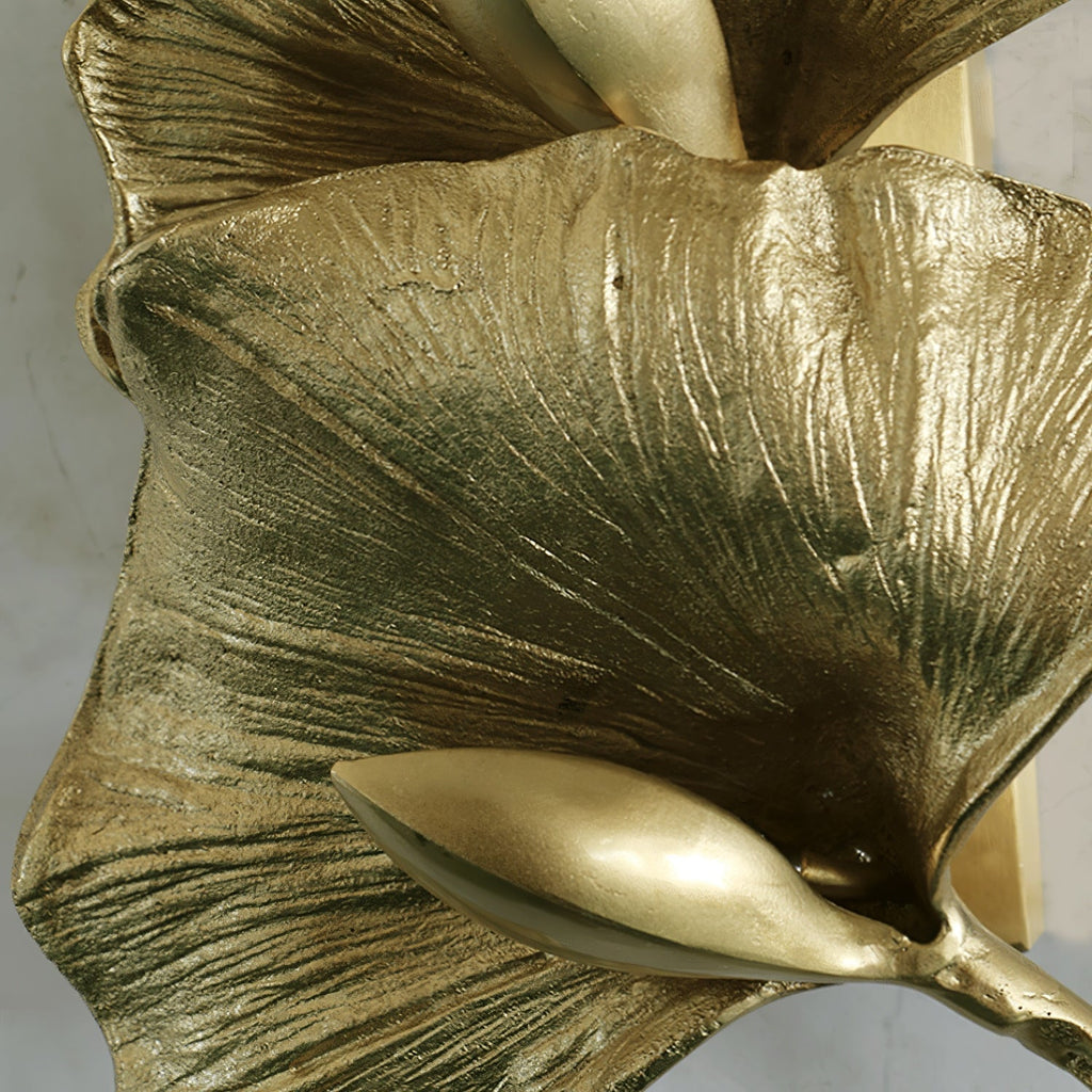 Ginkgo Leaf Branch Wall Lamp product image