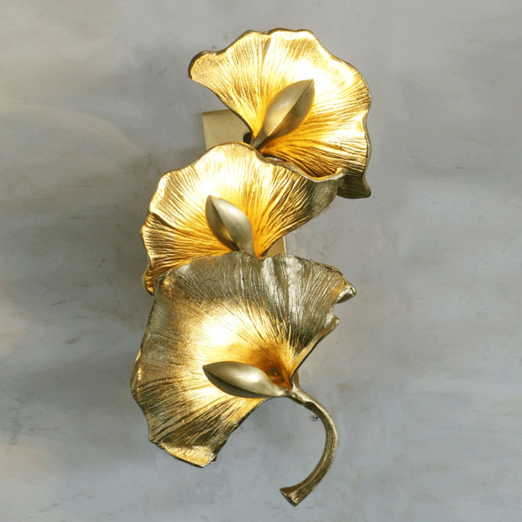 Ginkgo Leaf Branch Wall Lamp product image