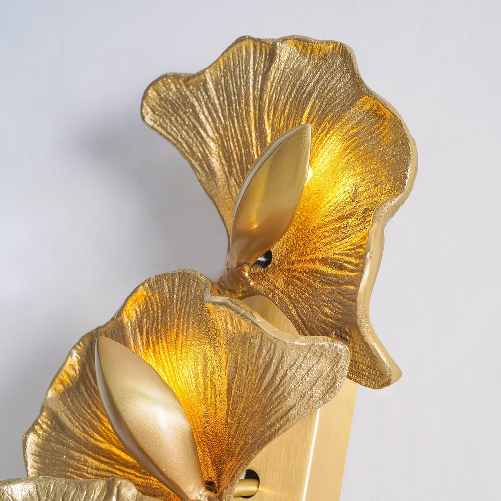 Ginkgo Leaf Branch Wall Lamp product image
