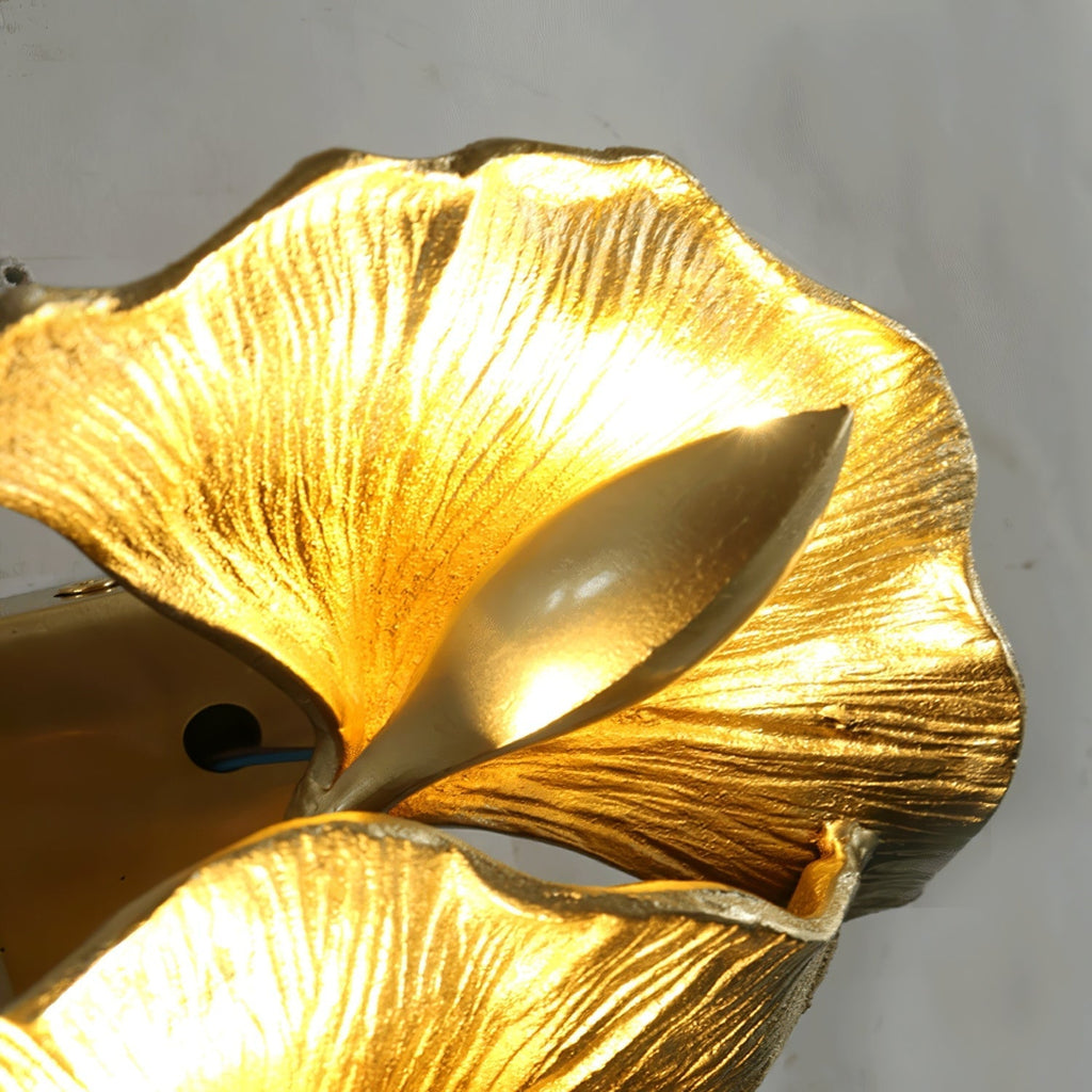 Ginkgo Leaf Branch Wall Lamp product image
