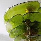 Petals Glass Chandelier Murano lighting by Bling Lighting Studio