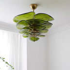 Petals Glass Chandelier Murano lighting by Bling Lighting Studio