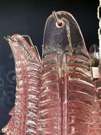 Gorgeous Murano Felci Pink Glass Chandelier product image