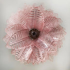 Gorgeous Murano Felci Pink Glass Chandelier product image