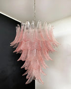 Gorgeous Murano Felci Pink Glass Chandelier product image