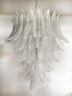 Gorgeous Murano Felci Transparent Glass Chandelier product image