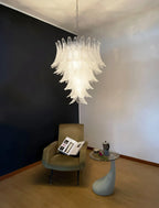 Gorgeous Murano Felci Transparent Glass Chandelier additional product view