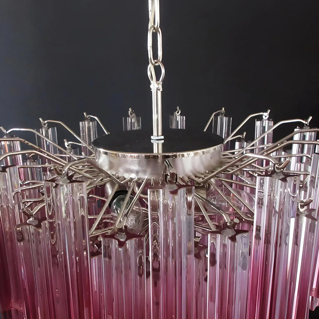 Gorgeous Murano Quadriedri Prisms Chandelier product image