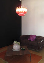 Gorgeous Murano Quadriedri Prisms Chandelier material and finish detail