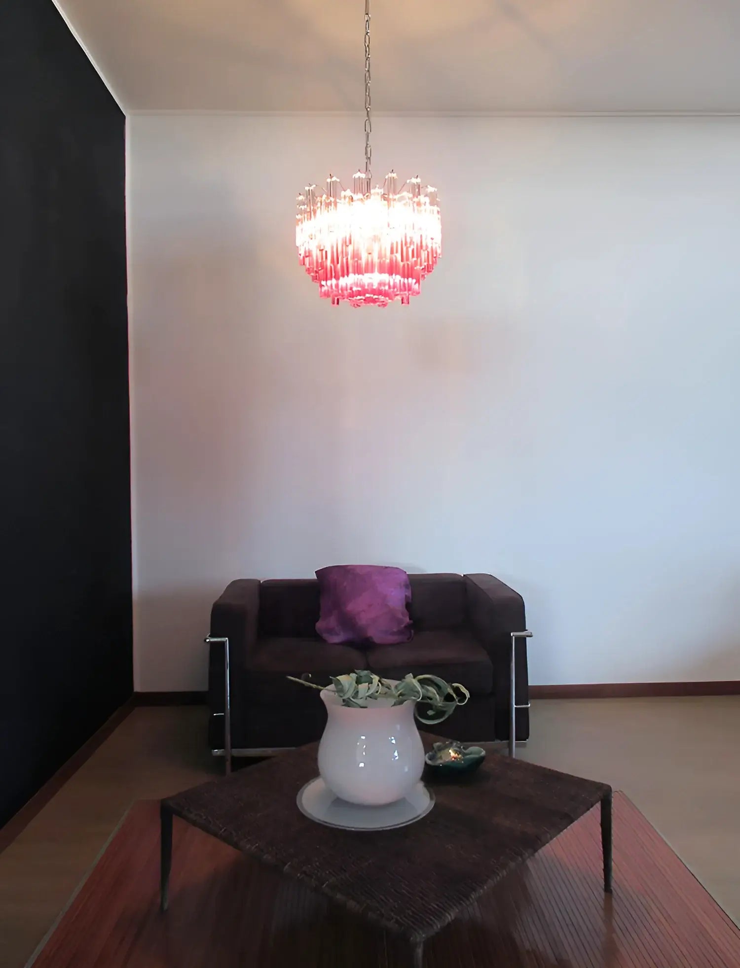 Gorgeous Murano Quadriedri Prisms Chandelier product image