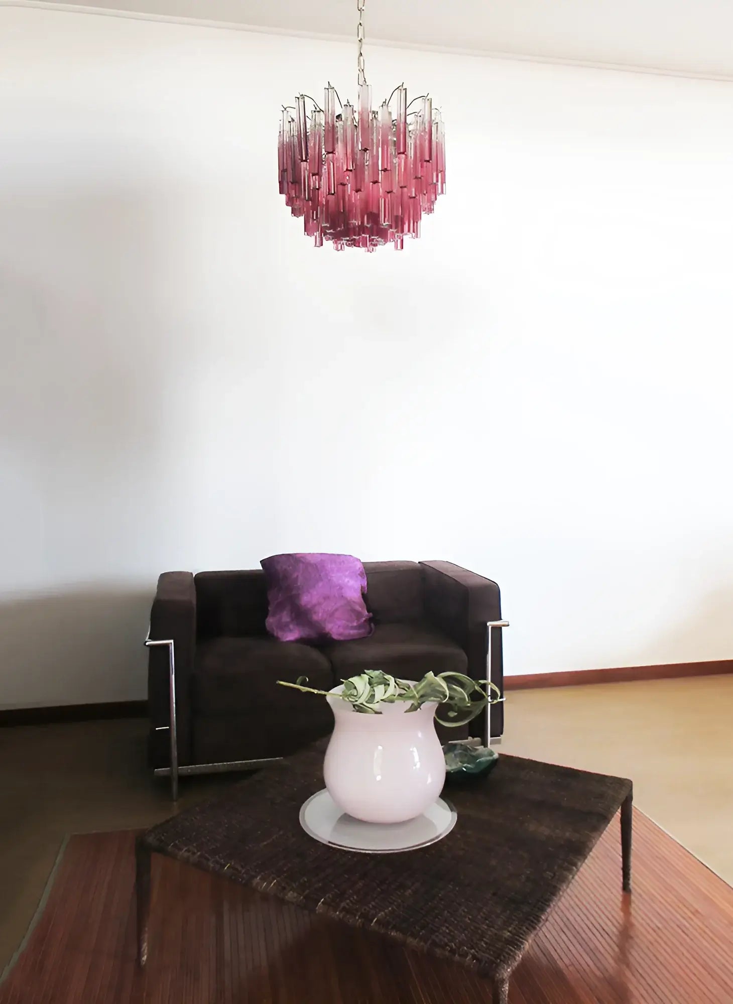 Gorgeous Murano Quadriedri Prisms Chandelier additional product view