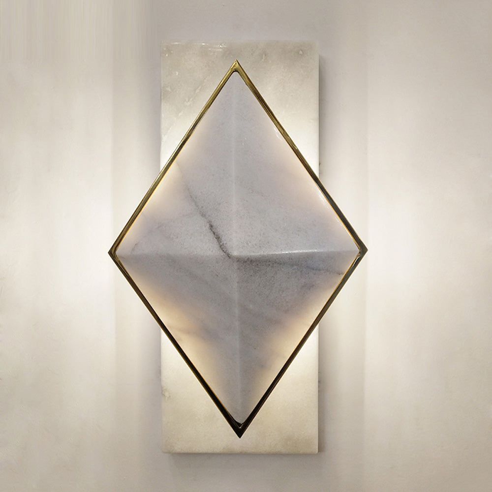 Newfort Alabaster Wall Sconce
