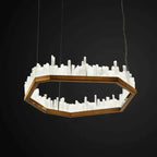 Selenite LED Chandelier San Francisco