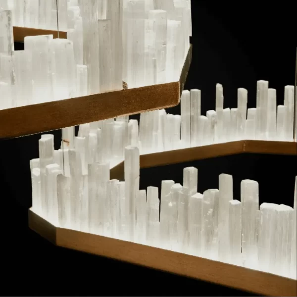 Selenite LED Chandelier San Francisco