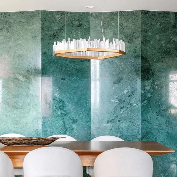 Selenite LED Chandelier San Francisco