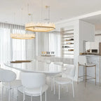 Selenite LED Chandelier San Francisco