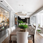 Selenite LED Chandelier San Francisco