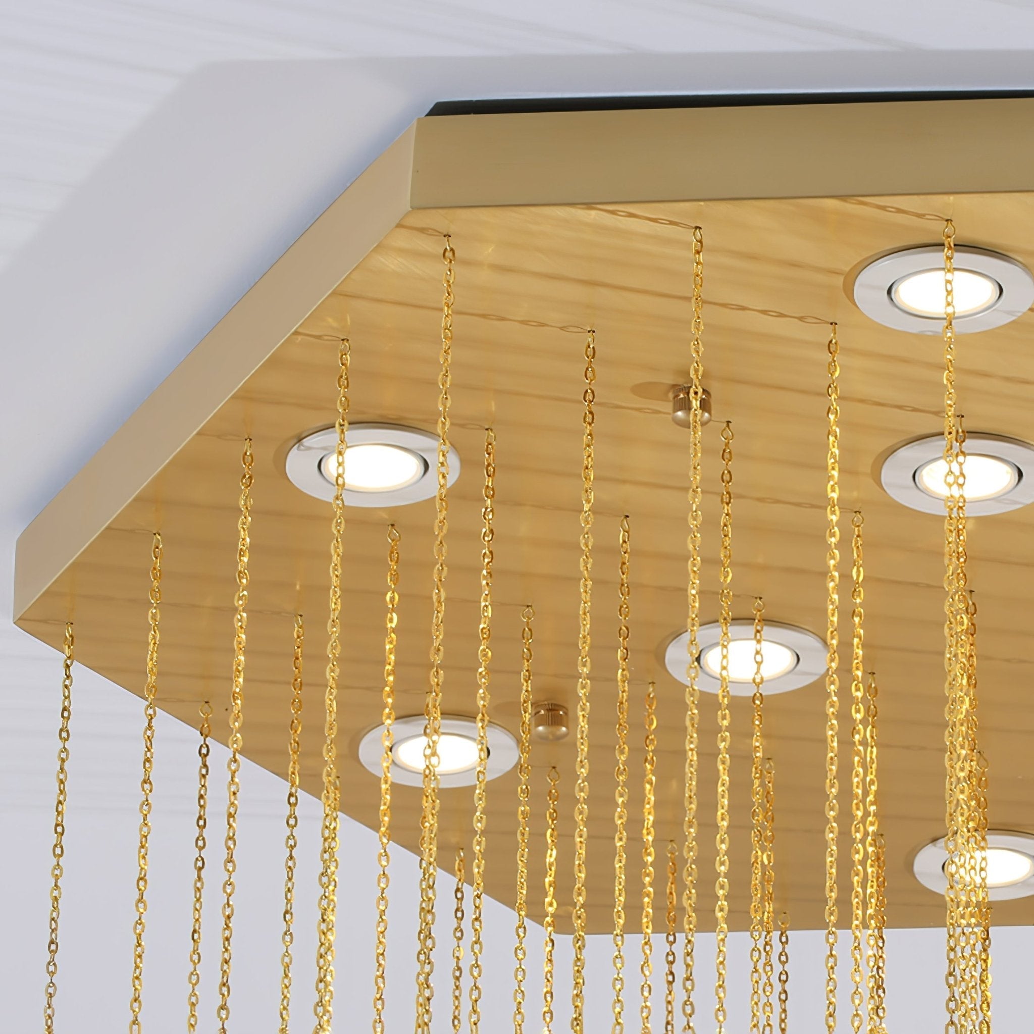 Hexa Alabaster Cascade Chandelier by Bling Lighting Studio