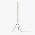 Hexagonal Glass Floor Lamp