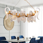 Icarus Wings Horizontal Branch Chandelier by Bling Lighting Studio