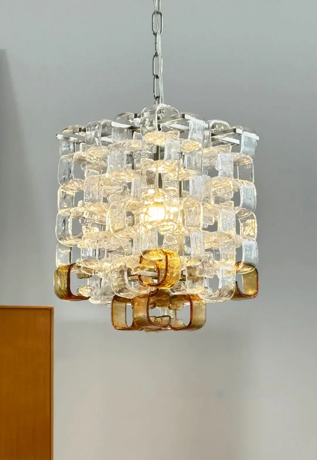 Ice Cube Glass Murano Chandelier product image