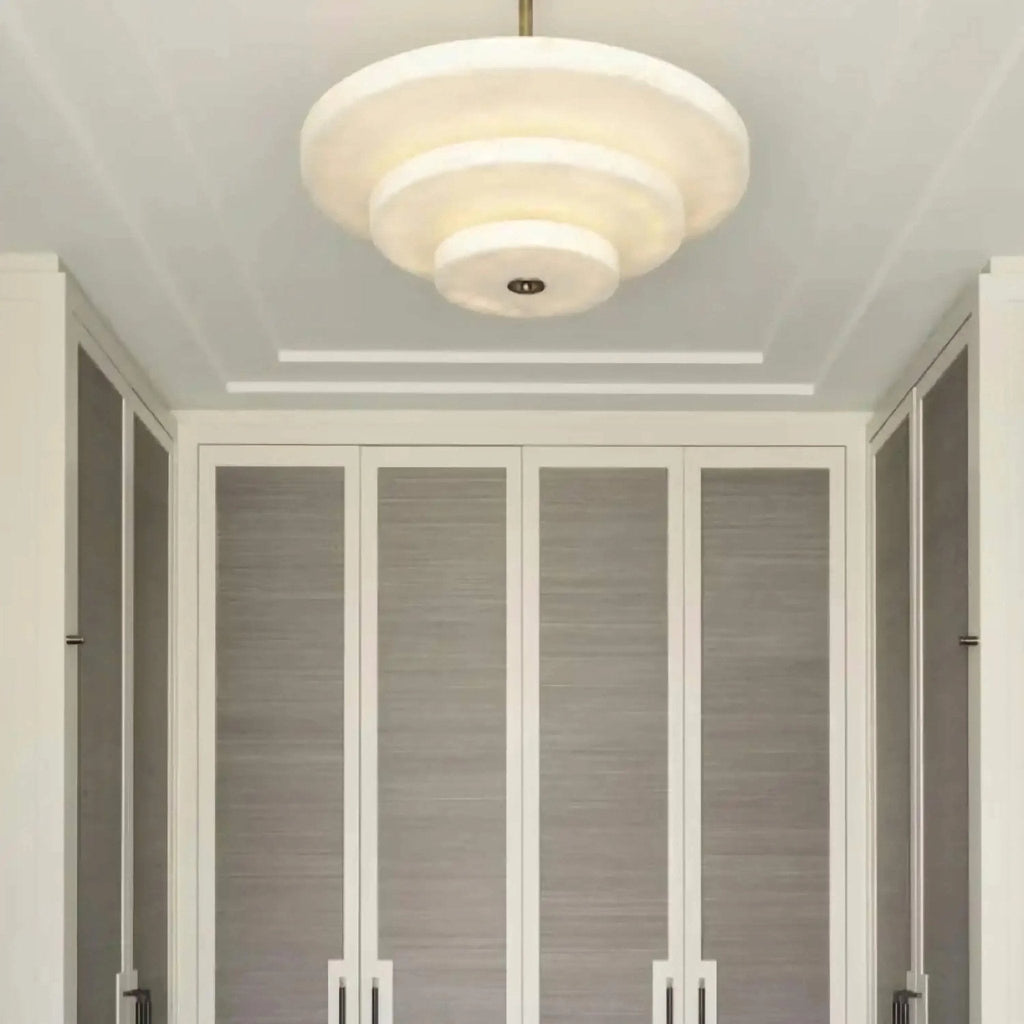 Ice Queen Alabaster Chandelier by Bling Lighting Studio