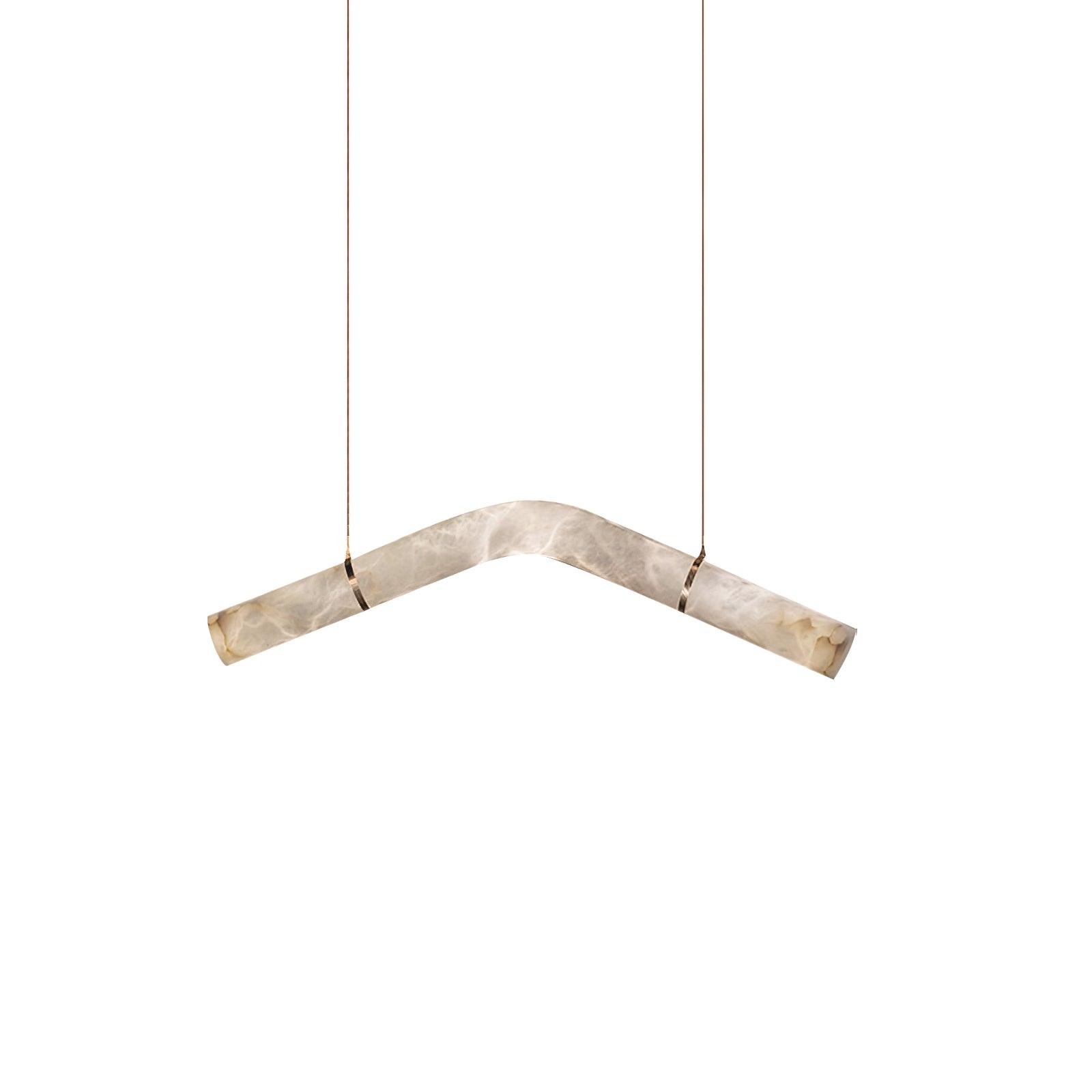 Infinity Alabaster Pendant Lamp by Bling Lighting Studio
