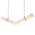 Infinity Alabaster Pendant Lamp by Bling Lighting Studio
