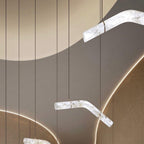 Infinity Alabaster Pendant Lamp by Bling Lighting Studio