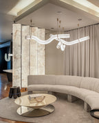 Infinity Alabaster Pendant Lamp by Bling Lighting Studio