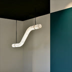 Infinity Alabaster Pendant Lamp by Bling Lighting Studio