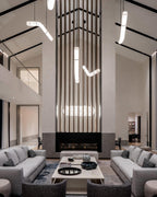 Streamlined Alabaster Pendant Lamp by Bling Lighting Studio