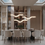 Infinity Alabaster Pendant Lamp by Bling Lighting Studio
