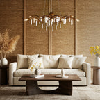 Jada Selenite Branch Chandelier 9 Light