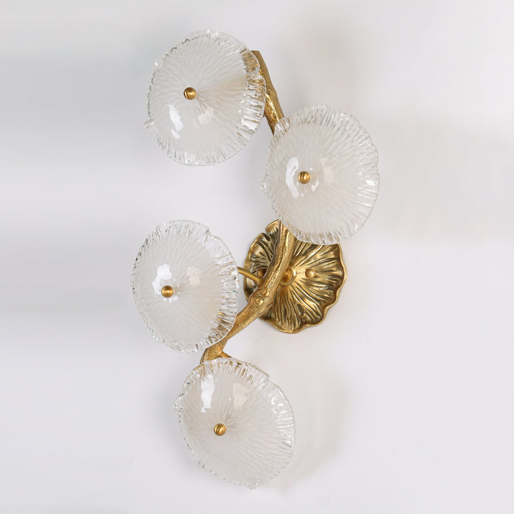 Kamal Branch Flower Wall Lamp by Bling Lighting Studio