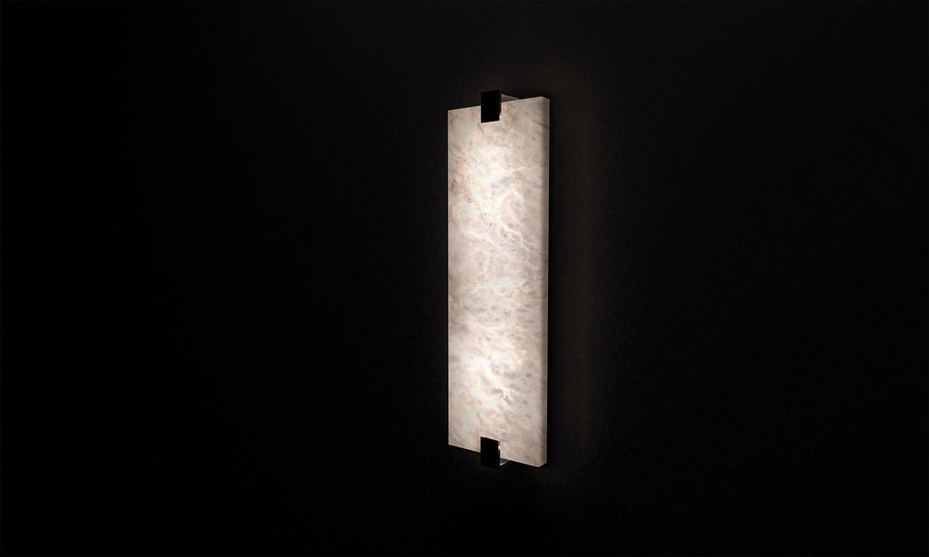 Theseus Alabaster Kairo Wall Sconce 20"H