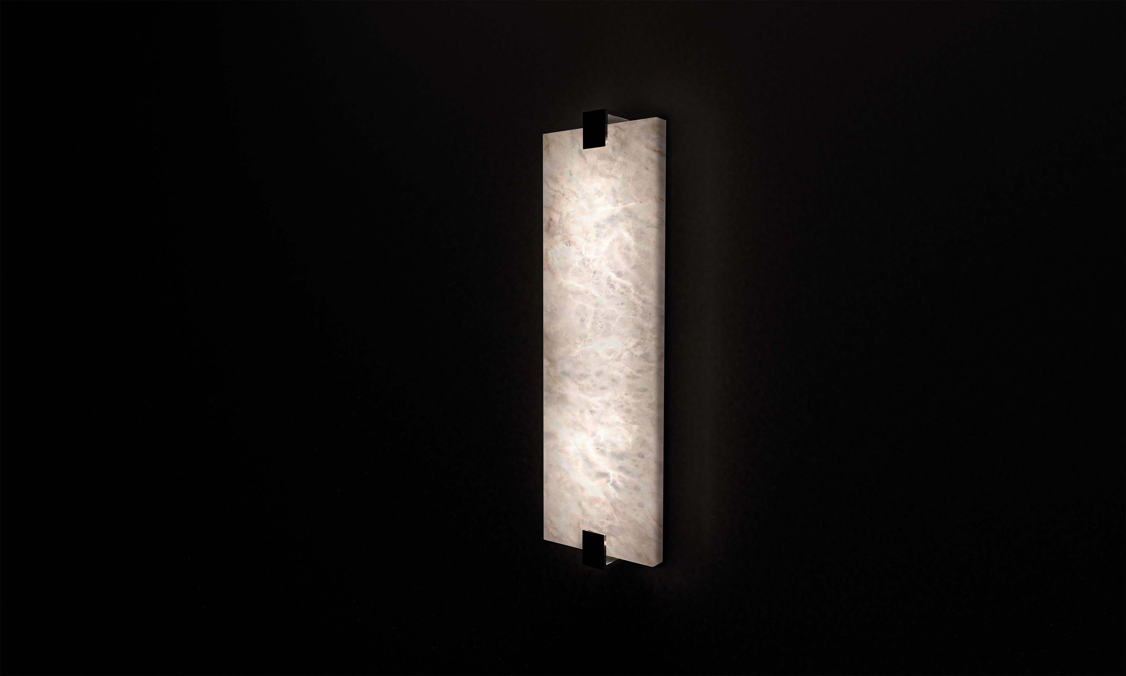 Theseus Alabaster Kairo Wall Sconce 20"H