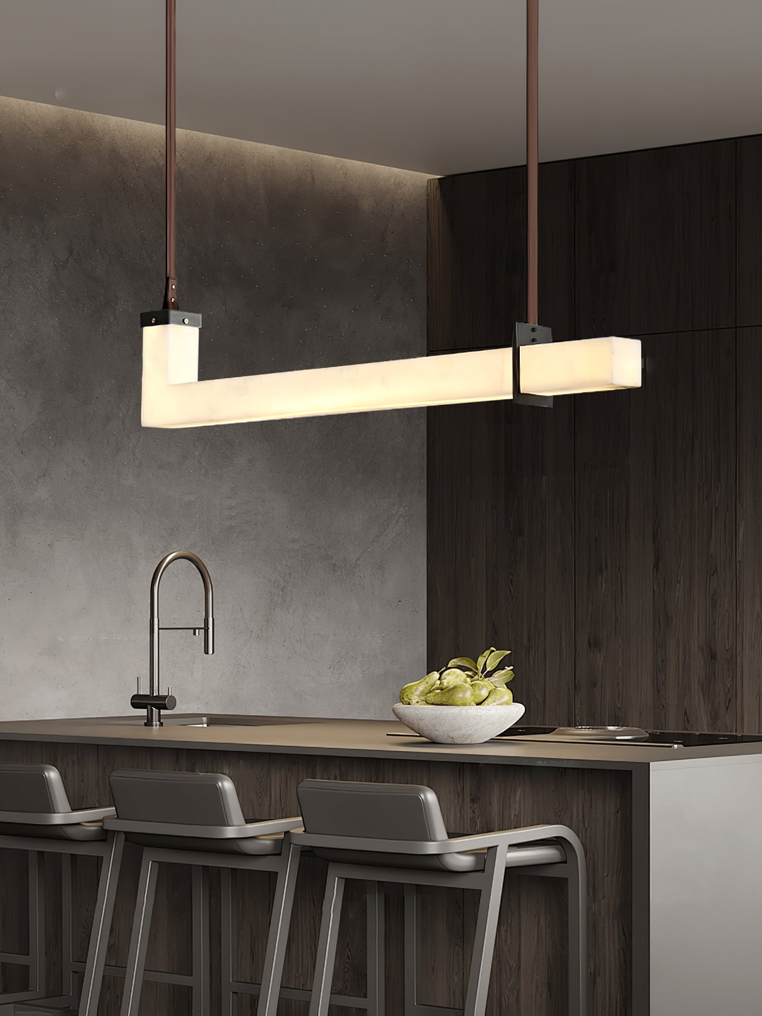 L-Axis Pendant Lamp by Bling Lighting Studio