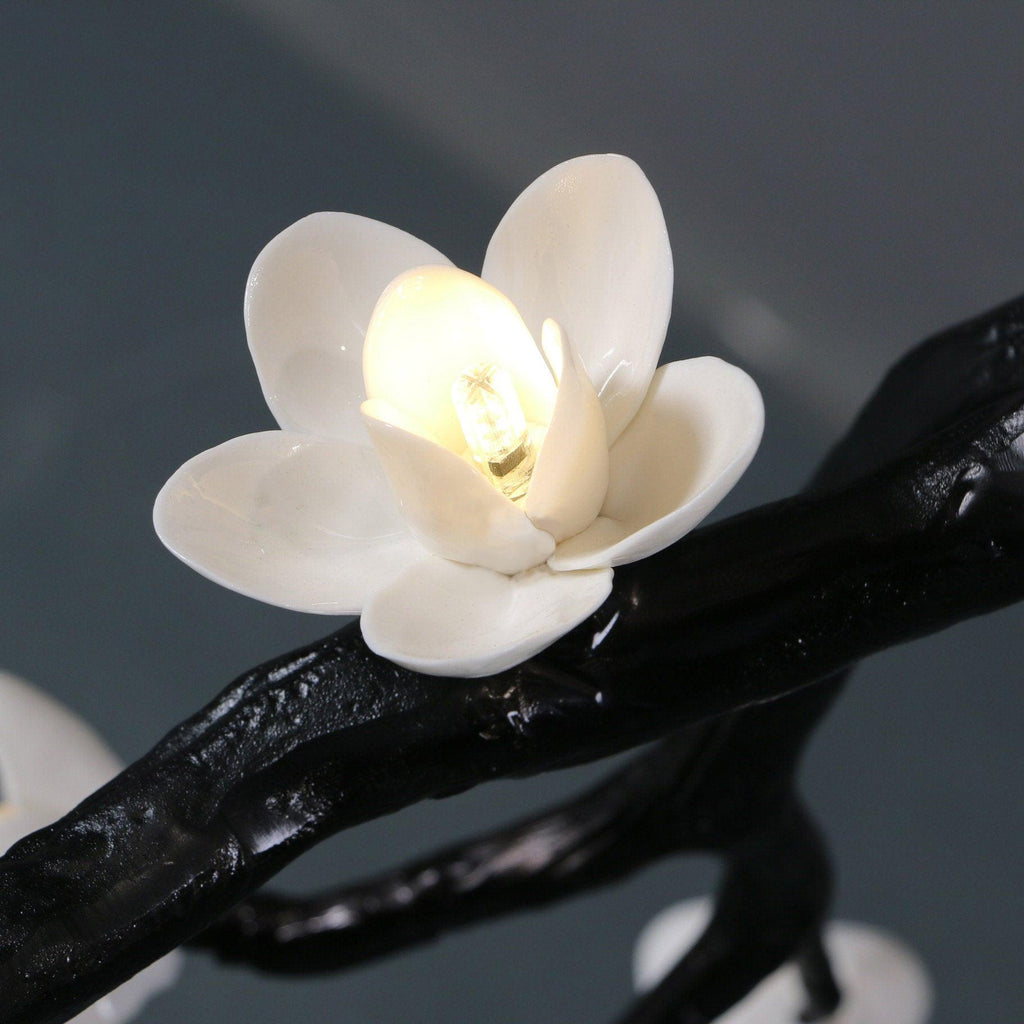 Large Long Branch Flower Chandelier by Bling Lighting Studio