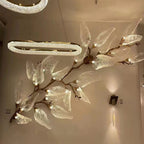 Leaf Art Branch Wall Light lamp material and finish detail